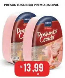 Atacadão Dia a Dia Presunto suinco premiada oval oferta