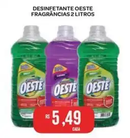 Atacadão Dia a Dia Desinfetante oeste fragrâncias oferta