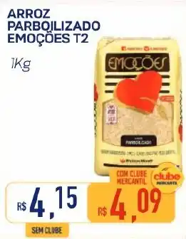 Arroz parboilizado emoções t2