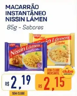 Mercantil Rodrigues Macarrão instantâneo nissin lâmen oferta