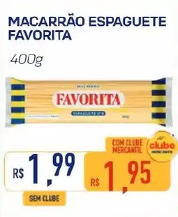 Mercantil Rodrigues Macarrão espaguete favorita oferta