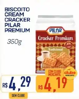 Mercantil Rodrigues Biscoito cream cracker pilar premium oferta