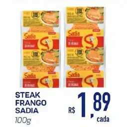 Mercantil Rodrigues steak frango sadia oferta