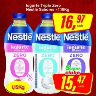 Iogurte triplo zero nestlé sabores