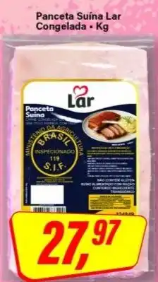 Rede Supermarket Panceta Suína Lar oferta