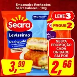 Rede Supermarket Empanados Recheados Seara Sabores oferta