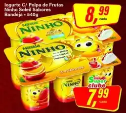 Rede Supermarket Iogurte c/ polpa de frutas ninho solei sabores oferta