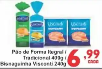 Rede Super Compras Pão de Forma Integral / Tradicional oferta