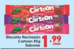 Rede Super Compras Biscoito recheado cartoon oferta