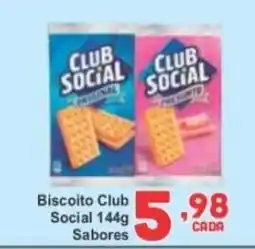 Rede Super Compras Biscoito club social sabores oferta
