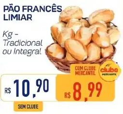 Mercantil Rodrigues pão francês limiar oferta