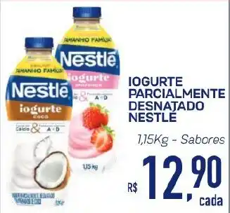 Iogurte parcialmente desnatado nestle
