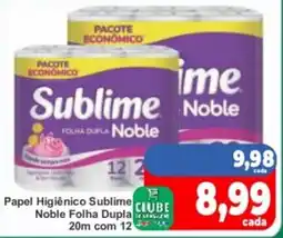 Rede Super Compras Papel Higiênico Sublime Noble Folha Dupla oferta