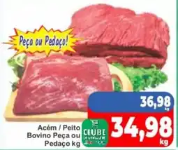 Rede Super Compras Acém / Peito Bovino Peça ou Pedaco oferta