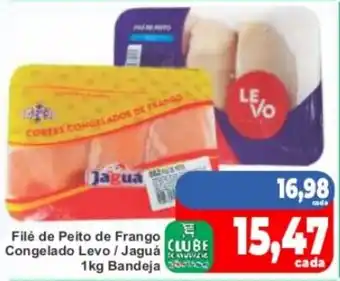 Filé de Peito de Frango Congelado Levo / Jaguá