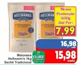 Rede Super Compras Maionese hellmann's 1kg sachê tradicional oferta