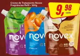 Rede Supermarket Creme de tratamento novex fragrâncias refil oferta