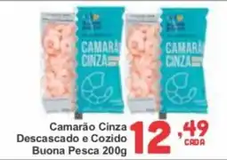 Rede Super Compras Camarão cinza oferta