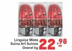 Rede Super Compras Linguiça Mista Suína Art Suínos oferta