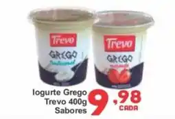 Rede Super Compras Iogurte grego trevo sabor tradicional oferta