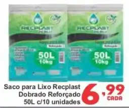 Rede Super Compras Saco para Lixo Recplast Dobrado Reforçado oferta