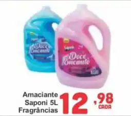 Rede Super Compras Amaciante Saponi 5L oferta