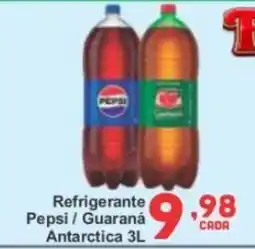 Rede Super Compras Refrigerante Pepsi / Guaraná Antarctica 3L oferta