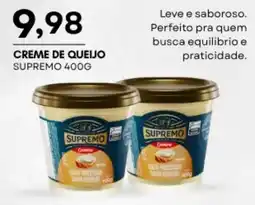 Mercadão Atacadista Creme de queijo supremo oferta