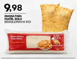 Mercadão Atacadista Massa especial para pastel brasileirinha oferta