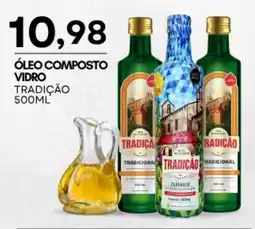 Mercadão Atacadista Óleo composto vidro tradição oferta