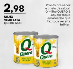 Mercadão Atacadista Milho verde lata quero 170g oferta