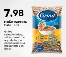 Mercadão Atacadista Feijão carioca camil oferta