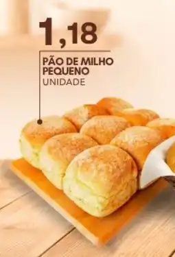 Mercadão Atacadista Pão de milho pequeno oferta
