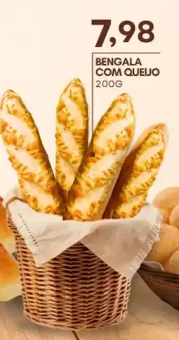 Mercadão Atacadista Bengala com queijo oferta