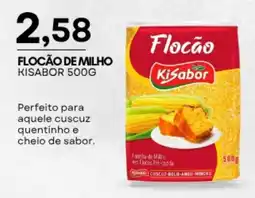Mercadão Atacadista Flocão de milho kisabor oferta