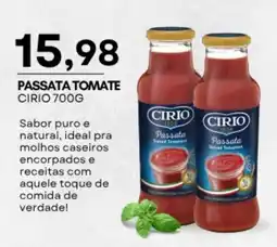 Mercadão Atacadista Passata tomate cirio 700g oferta