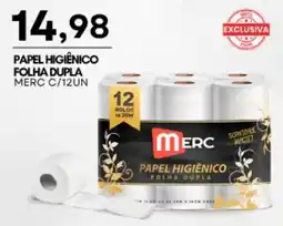 Mercadão Atacadista papel higiênico folha dupla oferta
