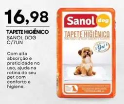 Mercadão Atacadista Tapete higiênico sanol dog oferta