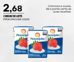 Mercadão Atacadista Creme de leite piracanjuba oferta