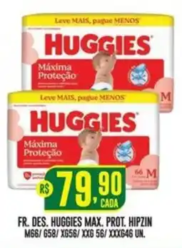 Casagrande Supermercados Huggies maxima protecao oferta