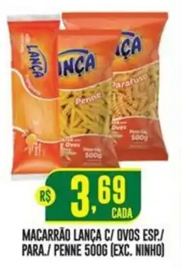 Casagrande Supermercados Macarrão lança c/ ovos esp./ para./ penne oferta