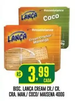 Casagrande Supermercados Bisc. lança cream cr. / cr. cra. man./ coco/ maízena oferta