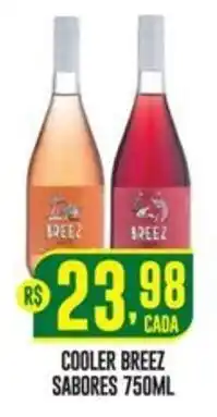 Casagrande Supermercados Cooler breez sabores oferta