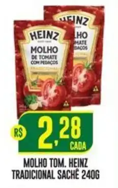 Casagrande Supermercados molho tom. heinz tradicional sachê oferta