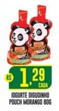 Casagrande Supermercados Iogurte digudinho pouch morango oferta