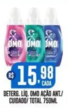 Casagrande Supermercados Deterg. líq. omo ação ant./ cuidado oferta