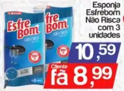 Supermercados Gricki Esponja esfreborn não riscas oferta