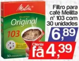 Supermercados Gricki Filtro para café Melitta Original oferta