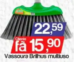 Supermercados Gricki Vassoura brilhus multiuso oferta