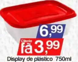 Supermercados Gricki Display de plástico oferta
